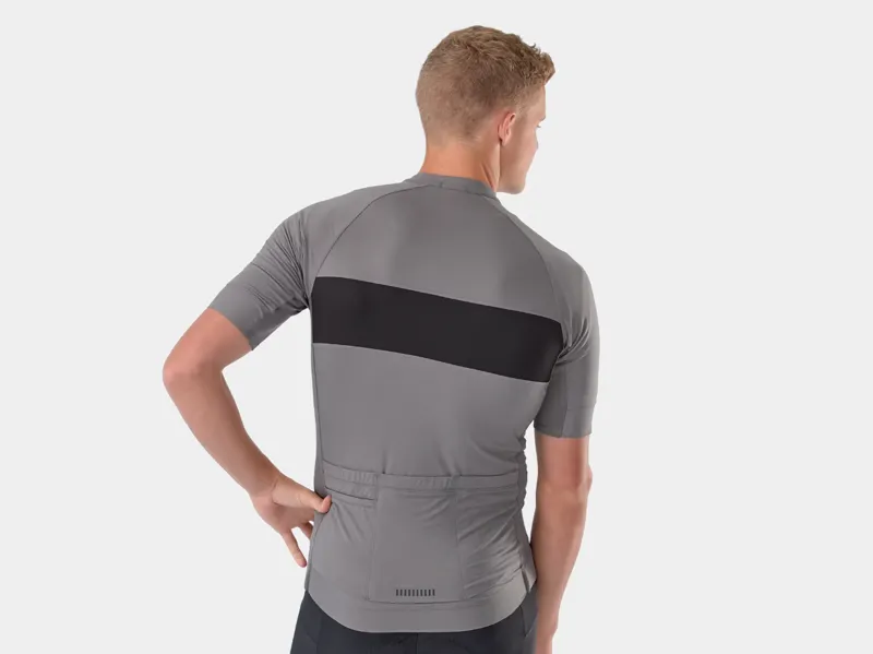 Trek Circuit Ltd Short Sleeve Jersey in Charcoal/Black-1